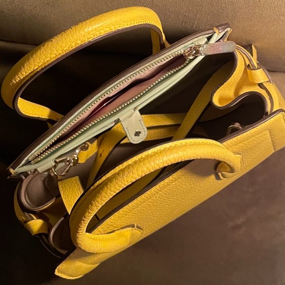 Kate Spade - Yellow Knott Mini Satchel (Like-New) - Picture 3 of 4